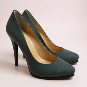 Elegant Green High Heels
